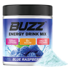 Morning Buzz ingredients label highlights vitamins, minerals, and antioxidants