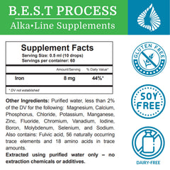 Morter HealthSystem trace minerals pour demonstrates easy application.