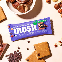 On-the-go MOSH bar, perfect for quick energy during busy days.