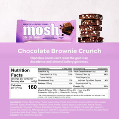 MOSH Cognizin ingredient supports brain health and focus in a convenient bar.