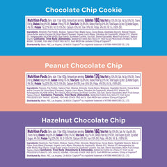 MOSH Chocolate Chip Cookie Peanut bar close-up highlighting protein and brain-supporting ingredients.