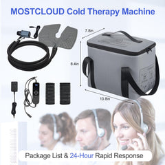 MOSTCLOUD leak-resistant secure straps ensure stable cooling