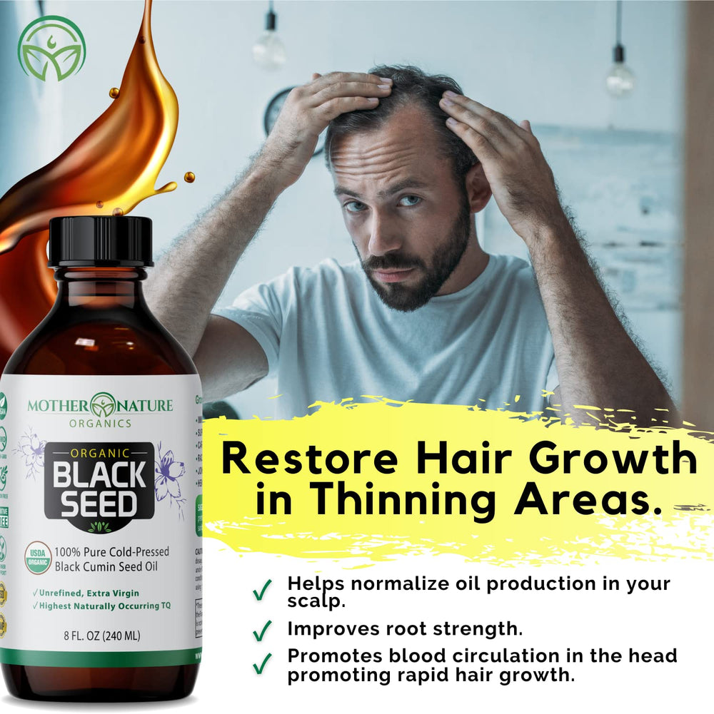Mother Nature Organics Black Seed Oil joint massage offers soothing comfort after activity.