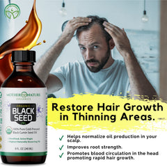 Mother Nature Organics Black Seed Oil joint massage offers soothing comfort after activity.