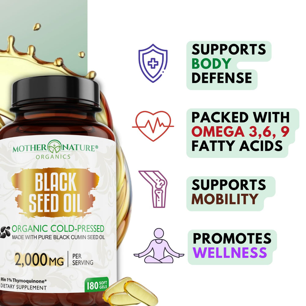 Omega-6 and Omega-9 fatty acids content visual for balanced intake