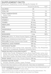 Motiv-8 Greens Superfruits pour shot highlights easy mixing in smoothies and beverages