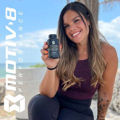 Motiv-8 Performance Detox pre-workout scene suggests readiness