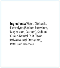 MOTIVE PURE pouring into water shows fast mixability and refreshing grape taste.