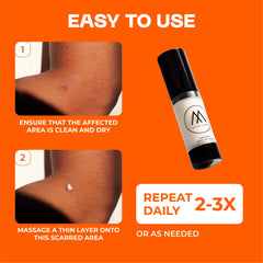 Motivo Scar Care with Scar Tape pairing visual for enhanced results