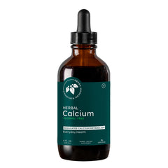 Mountain Meadow Herbs herbal calcium bottle with plant-based calcium for bones.