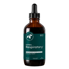 Mountain Meadow Herbs Herbal Respiratory bottle front, a soothing blend that may support airway comfort.