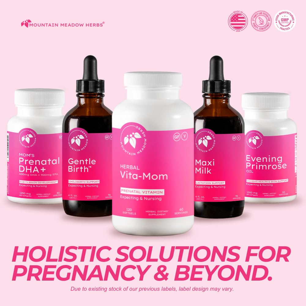 Herbal blend featuring raspberry leaf, ginger, nettle, and peppermint for gentle balance