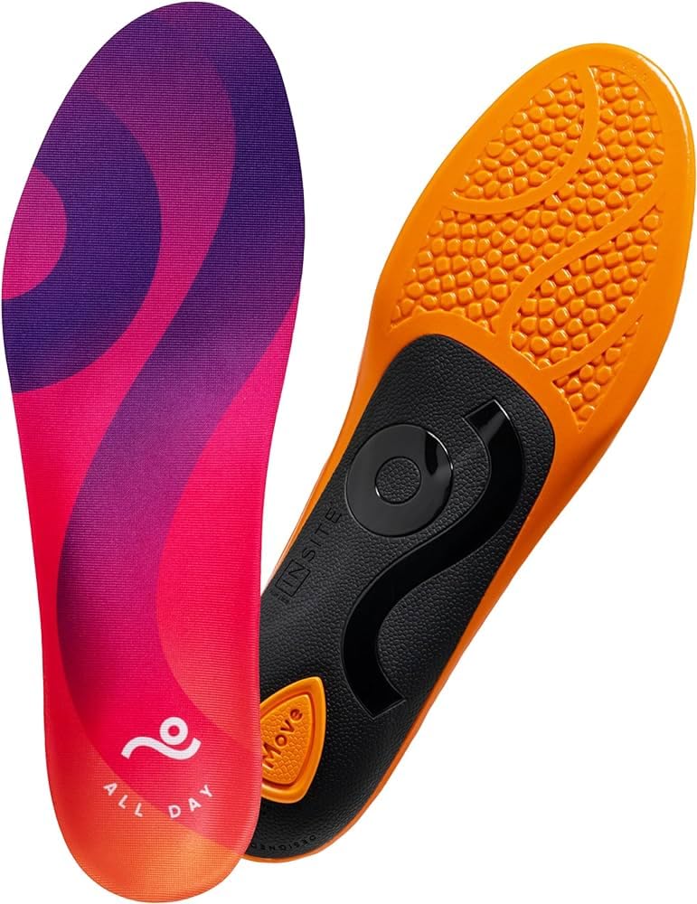 Move All Day Comfort Insole closeup reveals plush foam cushioning for foot relief and long-day comfort
