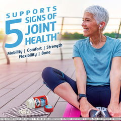 Move Free Advanced label closeup with UNIFLEX and D3 ingredients