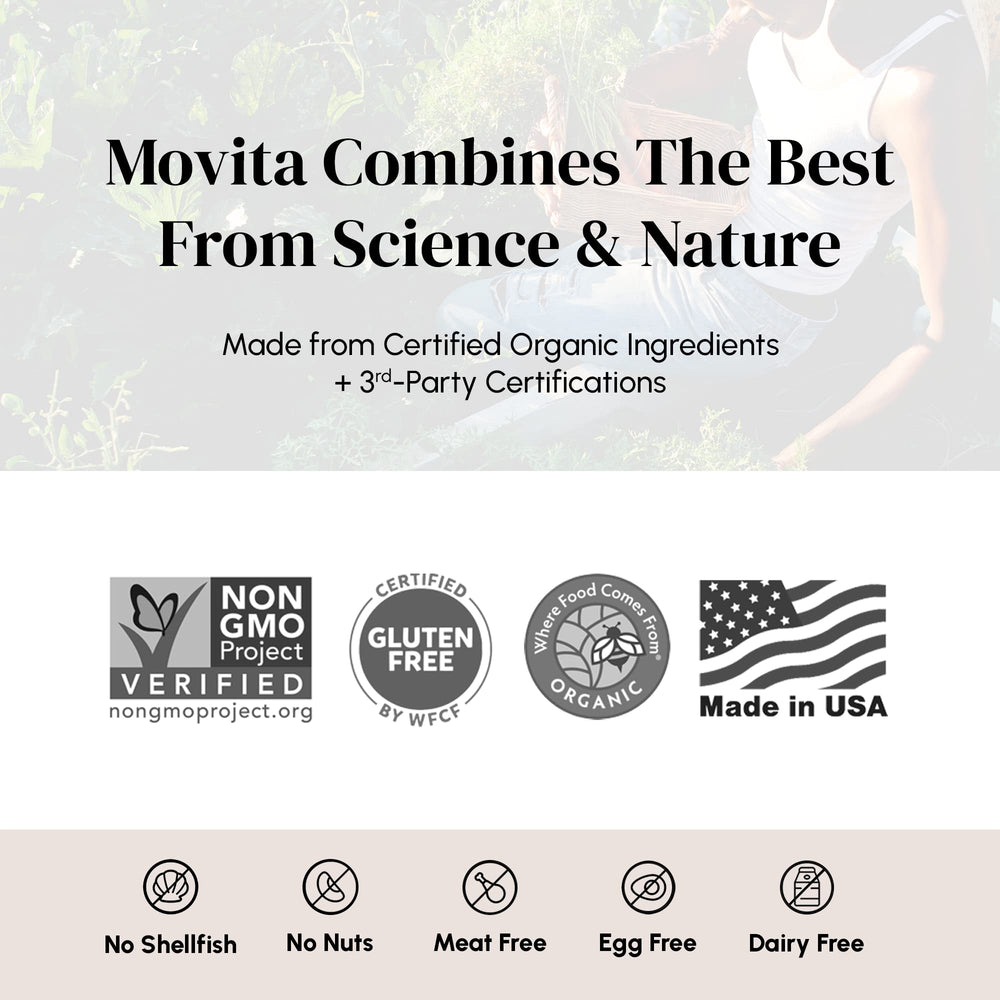 Movita Beauty hair follicle close-up hints at vitality.