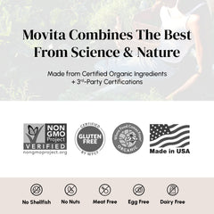 Movita Beauty hair follicle close-up hints at vitality.