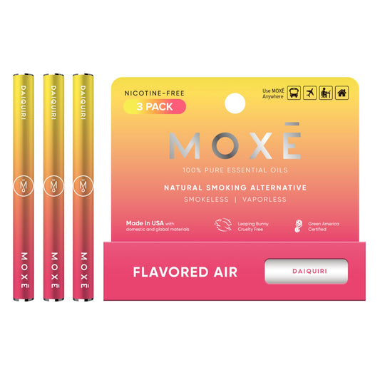 MOXE Daiquiri Air Inhaler pocket design for on-the-go refreshment