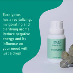 MOXE gift set packaging showcases premium, USA-made aromatherapy quality.