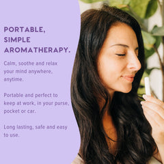 MOXE Pure lavender essential oil bottle for calming aromatherapy sessions
