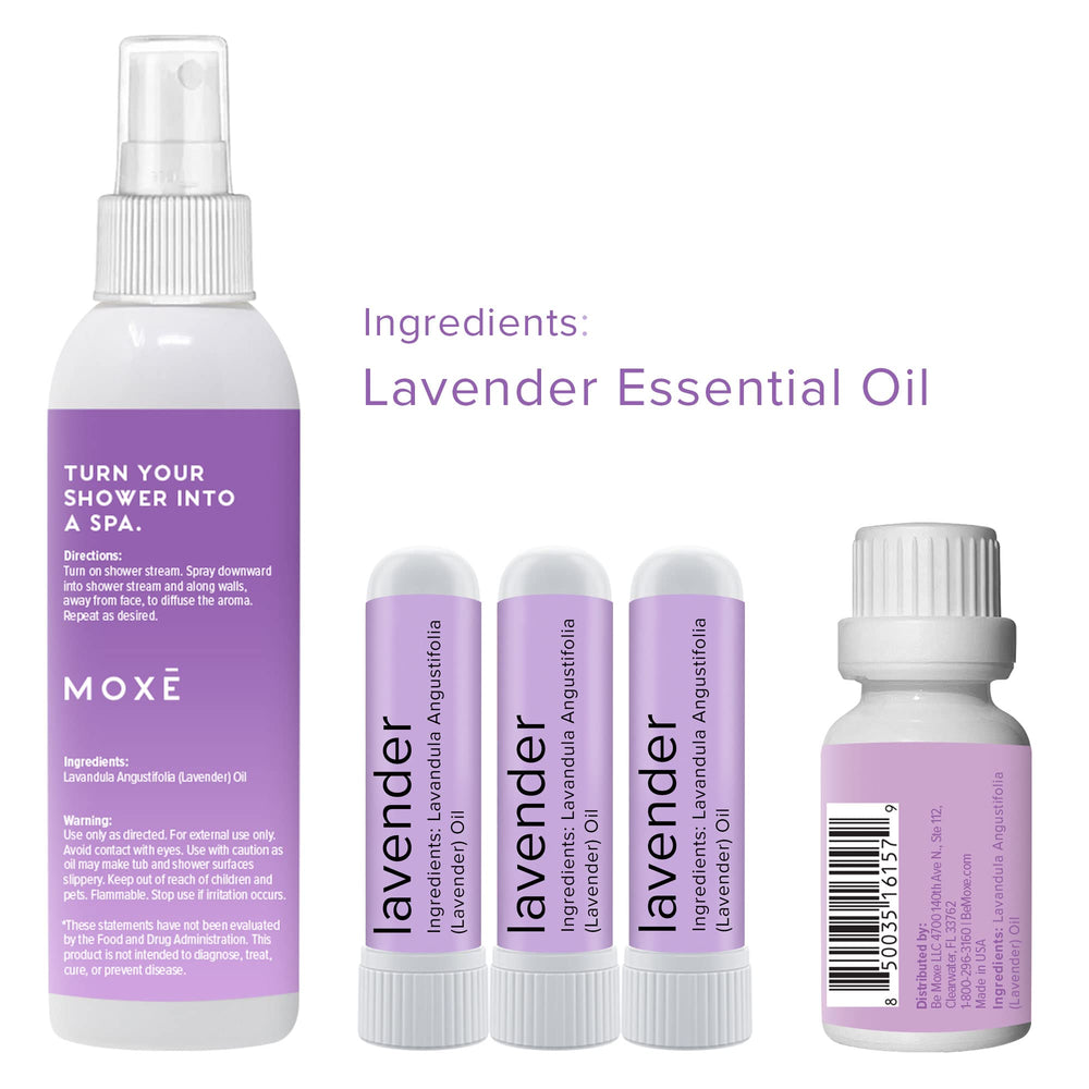 MOXE Lavender scent filling a cozy living space
