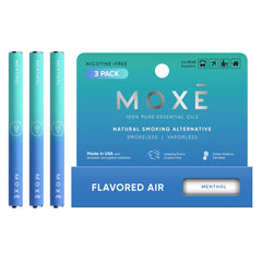 MOXE menthol air inhaler compact design for on-the-go refreshment