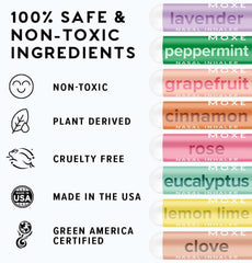 MOXE therapeutic-grade essential oils delivered in pure formulations