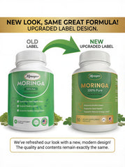 MPRAYAN Moringa shelf display in health shop.