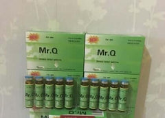 Mr. Q brand packshot highlighting trusted herbal wellness
