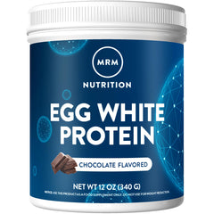 MRM Egg White Protein Chocolate powder for shakes and baking, delivering clean, high-quality protein.