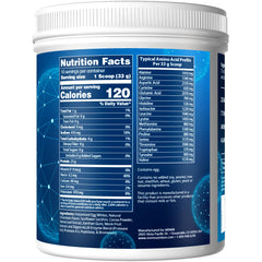 MRM Egg White Protein Chocolate shake in a glass, ideal post-workout hydration.