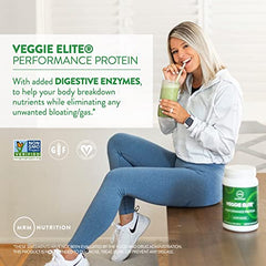 MRM Veggie Elite Protein with Digest-All enzymes supporting digestion and absorption.