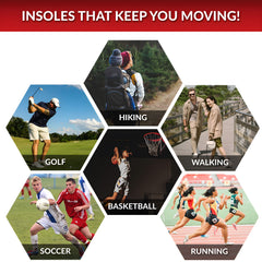MRTHN carbon fiber insole arch support enhances stability during activities