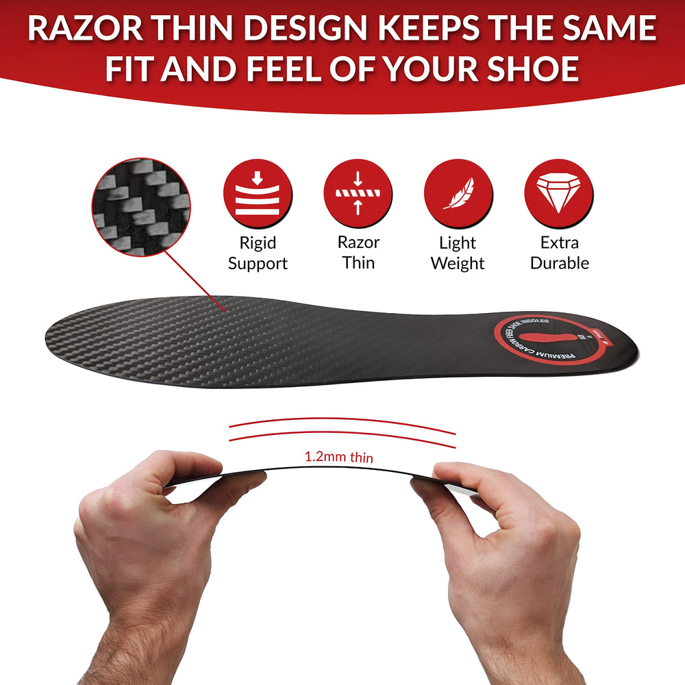 MRTHN carbon fiber insole wear durability offers long-lasting comfort