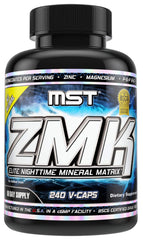 MST ZMK Nighttime bottle close-up showing the mineral blend for nightly wellness