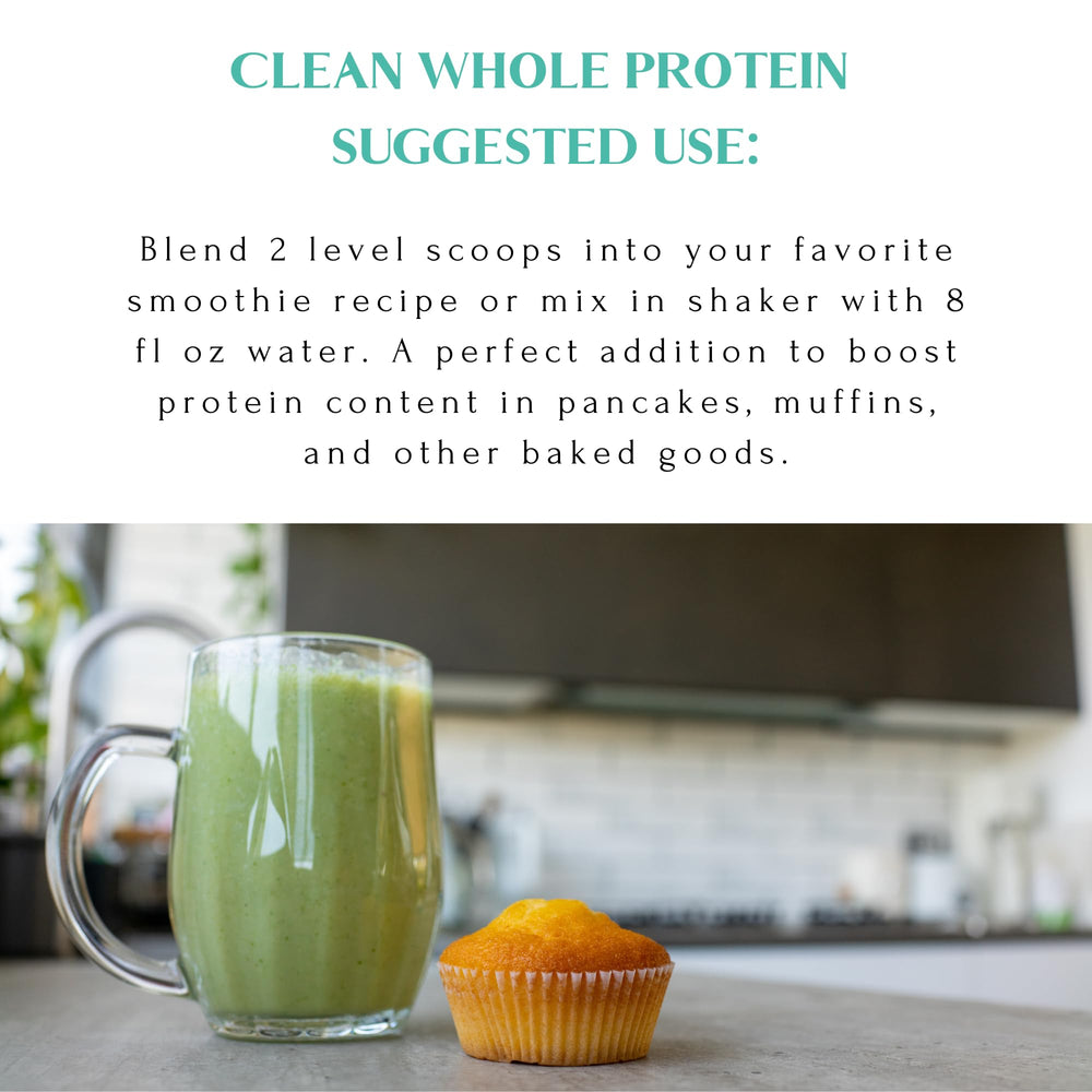 Mt Capra Clean Whole Protein bulk packaging designed for family use.