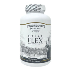 CapraFlex by Mt Capra bottle front view for joint support on the go