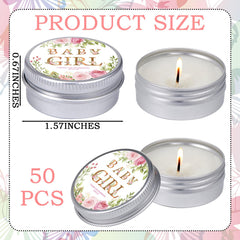 MTLEE lavender scent enhances relaxation at baby showers and weddings.