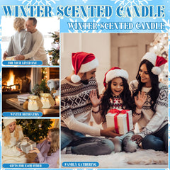 MTLEE winter scent collection featuring forest, cider, and warm aromas