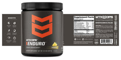 MTN OPS Enduro pre-workout mix ready for daily non caffeinated energy use