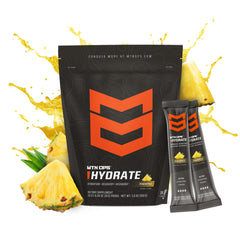 MTN OPS Hydrate single-serving pineapple mix supports steady electrolytes.