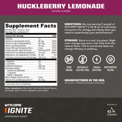 Scoop added to water to create a refreshing nootropic drink