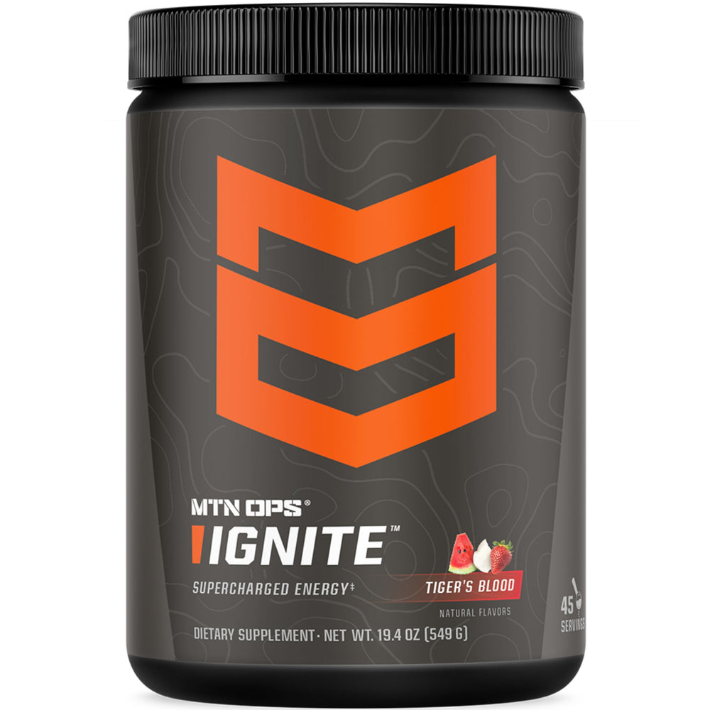 MTN OPS Ignite glass with powder ready to mix for clean energy