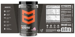 MTN OPS Ignite Trail Packs pink lemonade flavor on packaging