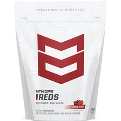 MTN OPS Reds stick pack ready to mix for on the go hydration
