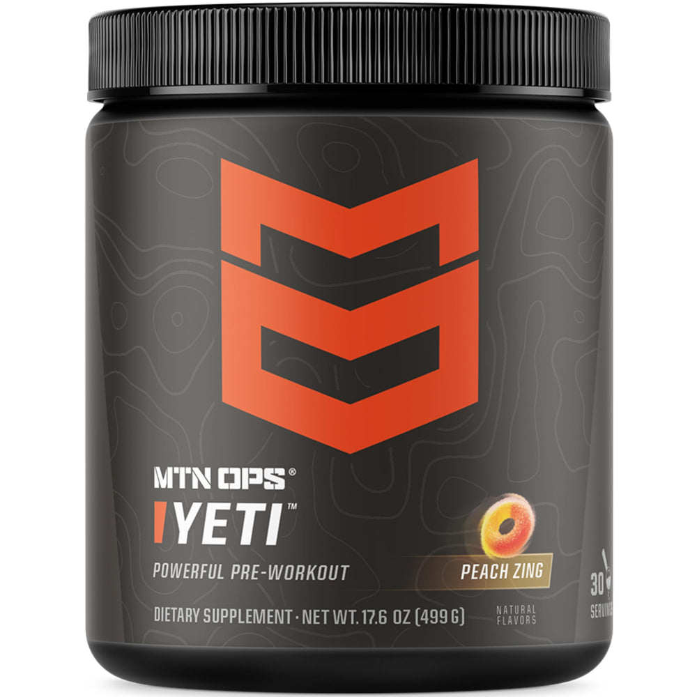 MTN OPS Yeti peach zing tub shows flavor and steady energy potential.