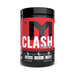MTS Nutrition Clash Grape Splash tub for sustained energy throughout workouts.