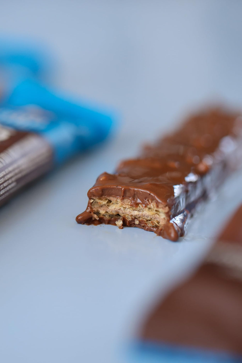 Mu Chocowheyfer bars with whey concentrate offer convenient post-workout fuel