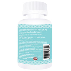 M.U label on bottle highlights non-GMO formula for clean skincare.