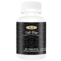 M.U Tall Star bottle with capsules for healthy growth support.