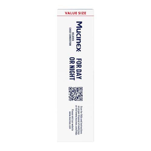 Over-the-counter cold relief context with Mucinex